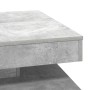 Mesa de centro giratoria 360 grados gris hormigón 70x70x34,5 cm by , Coffee table - Ref: Foro24-858482, Price: 83,10 €, Disco...