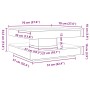 Mesa de centro giratoria 360 grados gris hormigón 70x70x34,5 cm by , Coffee table - Ref: Foro24-858482, Price: 83,10 €, Disco...