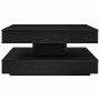 Mesa de centro giratoria 360 grados negro 70x70x34,5 cm by , Coffee table - Ref: Foro24-858480, Price: 96,26 €, Discount: %