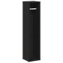 Mueble de baño con portarrollos negro 20,5x20x90 cm by , Bathroom furniture - Ref: Foro24-858507, Price: 27,90 €, Discount: %