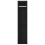 Mueble de baño con portarrollos negro 20,5x20x90 cm by , Bathroom furniture - Ref: Foro24-858507, Price: 27,90 €, Discount: %
