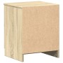 Mesitas de noche 2 uds con 2 cajones roble Sonoma 40x36x50 cm by , Nightstands - Ref: Foro24-858790, Price: 72,03 €, Discount: %