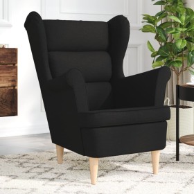 Sillón de tela negro 74x84x100 cm by , Armchairs - Ref: Foro24-4016897, Price: 170,73 €, Discount: %