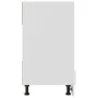 Glossy white engineered wood oven cabinet 60x46x81.5 cm by vidaXL, Kitchen cabinets - Ref: Foro24-802502, Price: 58,94 €, Dis...