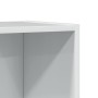 Estantería madera de ingeniería blanco brillo 40x24x143 cm by , Bookcases and shelves - Ref: Foro24-858304, Price: 67,51 €, D...