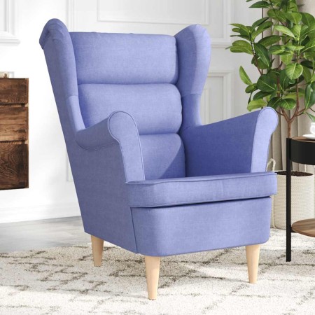 Sillón de tela azul vaquero 74x84x100 cm von , Sessel - Ref: Foro24-4016906, Preis: 195,98 €, Rabatt: %