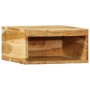 Muebles de TV de pared 2 uds madera maciza de acacia by , CD and DVD storage - Ref: Foro24-4017472, Price: 69,54 €, Discount: %