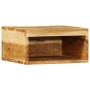 Muebles de TV de pared 2 uds madera maciza de acacia by , CD and DVD storage - Ref: Foro24-4017472, Price: 69,54 €, Discount: %