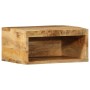 Muebles de TV de pared 2 uds madera maciza de mango rugosa by , CD and DVD storage - Ref: Foro24-4017470, Price: 92,57 €, Dis...