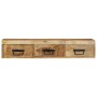 Mueble de TV de pared madera maciza mango rugosa 100x30x19 cm von , CD- und DVD-Speicher - Ref: Foro24-4017464, Preis: 124,93...