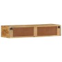 Mueble de TV de pared madera maciza mango rugosa 100x30x19 cm von , CD- und DVD-Speicher - Ref: Foro24-4017464, Preis: 124,93...