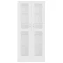 Sperrholz-Vitrine weiß 82,5x30,5x185,5 cm von vidaXL, Bücherregale und Regale - Ref: Foro24-802768, Preis: 166,07 €, Rabatt: %