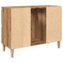 Mueble de lavabo madera ingeniería roble artisan 80x33x60 cm by , bathroom vanities - Ref: Foro24-857127, Price: 95,32 €, Dis...