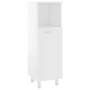 Badezimmerschrank aus weißem Sperrholz, 30 x 30 x 95 cm von vidaXL, Badezimmermöbel - Ref: Foro24-802615, Preis: 47,58 €, Rab...