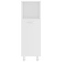 Badezimmerschrank aus weißem Sperrholz, 30 x 30 x 95 cm von vidaXL, Badezimmermöbel - Ref: Foro24-802615, Preis: 47,58 €, Rab...