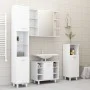 White plywood bathroom cabinet 30x30x95 cm by vidaXL, Bathroom furniture - Ref: Foro24-802615, Price: 46,95 €, Discount: %