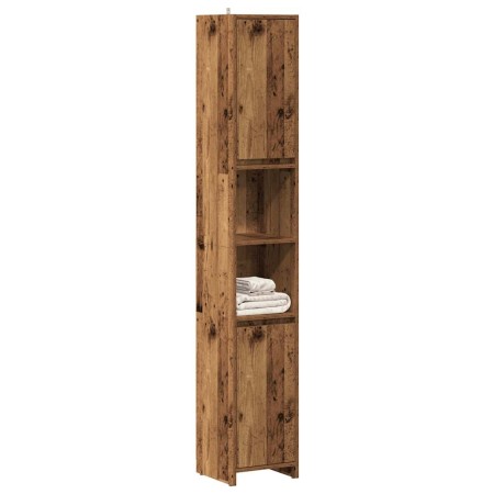Armario de baño madera de ingeniería envejecida 30x30x183,5 cm von , Badezimmermöbel - Ref: Foro24-856064, Preis: 96,38 €, Ra...