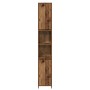 Armario de baño madera de ingeniería envejecida 30x30x183,5 cm von , Badezimmermöbel - Ref: Foro24-856064, Preis: 96,38 €, Ra...
