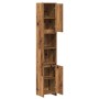 Armario de baño madera de ingeniería envejecida 30x30x183,5 cm von , Badezimmermöbel - Ref: Foro24-856064, Preis: 96,38 €, Ra...