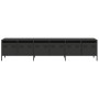 Mueble para TV acero laminado en frío negro 202x39x43,5 cm von , TV-Möbel - Ref: Foro24-3307149, Preis: 202,28 €, Rabatt: %