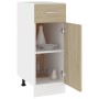 Armario inferior madera ingeniería roble 30x46x81,5 cm de vidaXL, Armarios de cocina - Ref: Foro24-801207, Precio: 75,69 €, D...