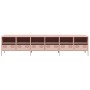 Mueble para TV acero laminado en frío rosa 202x39x43,5 cm by , TV Furniture - Ref: Foro24-3307156, Price: 216,86 €, Discount: %