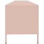 Mueble para TV acero laminado en frío rosa 202x39x43,5 cm by , TV Furniture - Ref: Foro24-3307156, Price: 216,86 €, Discount: %