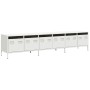 Mueble para TV acero laminado en frío blanco 202x39x43,5 cm von , TV-Möbel - Ref: Foro24-3307154, Preis: 210,59 €, Rabatt: %