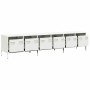 Mueble para TV acero laminado en frío blanco 202x39x43,5 cm von , TV-Möbel - Ref: Foro24-3307154, Preis: 210,59 €, Rabatt: %