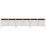 Mueble para TV acero laminado en frío blanco 202x39x43,5 cm von , TV-Möbel - Ref: Foro24-3307154, Preis: 210,59 €, Rabatt: %