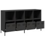 Aparador de acero laminado en frío negro 135x39x73,5 cm von , Sideboards - Ref: Foro24-3307161, Preis: 182,56 €, Rabatt: %