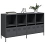 Aparador de acero laminado en frío antracita 135x39x73,5 cm von , Sideboards - Ref: Foro24-3307163, Preis: 191,20 €, Rabatt: %
