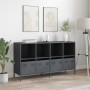 Aparador de acero laminado en frío antracita 135x39x73,5 cm von , Sideboards - Ref: Foro24-3307163, Preis: 191,20 €, Rabatt: %