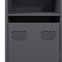 Aparador de acero laminado en frío antracita 135x39x73,5 cm von , Sideboards - Ref: Foro24-3307163, Preis: 191,20 €, Rabatt: %