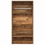 Armario de madera ingeniería envejecida 100x50x200 cm by , Wardrobes - Ref: Foro24-3318624, Price: 170,43 €, Discount: %