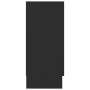 Vitrina de madera contrachapada negro 120x30,5x70 cm de vidaXL, Aparadores - Ref: Foro24-802787, Precio: 100,47 €, Descuento: %