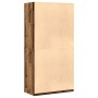 Armario de madera ingeniería envejecida 100x50x200 cm by , Wardrobes - Ref: Foro24-3318624, Price: 170,43 €, Discount: %
