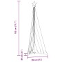 LED para árbol de Navidad 339 LEDs blanco frío 182 cm von , Weihnachtsbäume - Ref: Foro24-3307646, Preis: 44,03 €, Rabatt: %