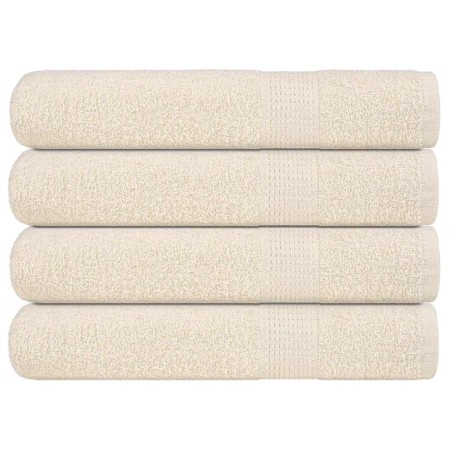 Toallas de sauna 4 uds 100% algodón crema 80x200 cm 360 gsm von , Handtücher - Ref: Foro24-137008, Preis: 57,55 €, Rabatt: %