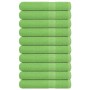 Toallas 10 uds verde manzana 100x200 cm 360 gsm von , Handtücher - Ref: Foro24-137036, Preis: 134,52 €, Rabatt: %