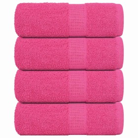 Toallas de jabón 4 piezas Rosa 30x30 cm 360 g/m² 100% Algodón by , Towels - Ref: Foro24-137041, Price: 13,07 €, Discount: %