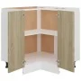 Sonoma Eiche Holzwerkstoff-Eckschrank Sonoma von vidaXL, Küchenschränke - Ref: Foro24-802492, Preis: 103,39 €, Rabatt: %