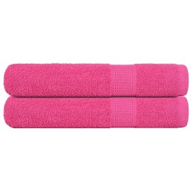 Toallas de sauna 2 uds 100% algodón rosa 80x200 cm 360 gsm von , Handtücher - Ref: Foro24-137055, Preis: 29,84 €, Rabatt: %