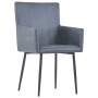 Sillas comedor reposabrazos 2 uds cuero ante sintética gris von , Essstühle - Ref: Foro24-282058, Preis: 197,13 €, Rabatt: %