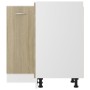 Sonoma Eiche Holzwerkstoff-Eckschrank Sonoma von vidaXL, Küchenschränke - Ref: Foro24-802492, Preis: 104,25 €, Rabatt: %