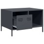 Mesa de centro acero laminado en frío antracita 68,5x50x43,5 cm by , Coffee table - Ref: Foro24-851282, Price: 72,44 €, Disco...
