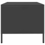 Mesa de centro acero laminado en frío negro 68,5x50x43,5 cm by , Coffee table - Ref: Foro24-851280, Price: 69,01 €, Discount: %