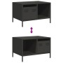 Mesa de centro acero laminado en frío negro 68,5x50x43,5 cm de , Mesas de centro - Ref: Foro24-851280, Precio: 68,98 €