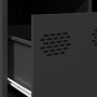 Mesa de centro acero laminado en frío negro 68,5x50x43,5 cm by , Coffee table - Ref: Foro24-851280, Price: 69,01 €, Discount: %