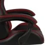 Black and red synthetic leather gaming chair by vidaXL, Office chairs - Ref: Foro24-20525, Price: 130,21 €, Discount: %